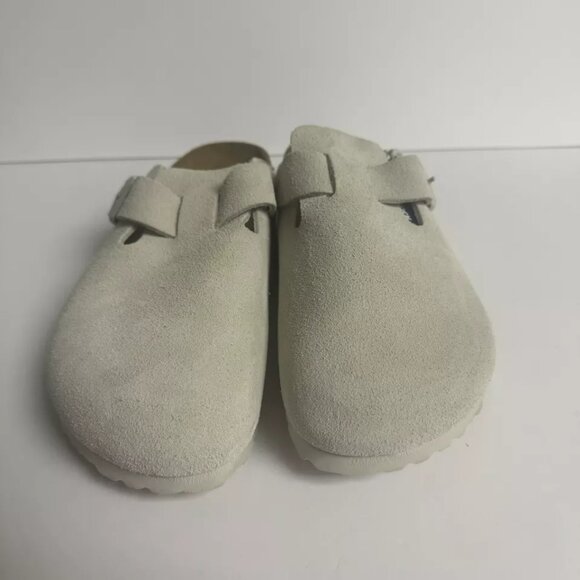 Birkenstock Womens Boston Clog Suede EU41 Narrow US10 - Picture 3 of 6